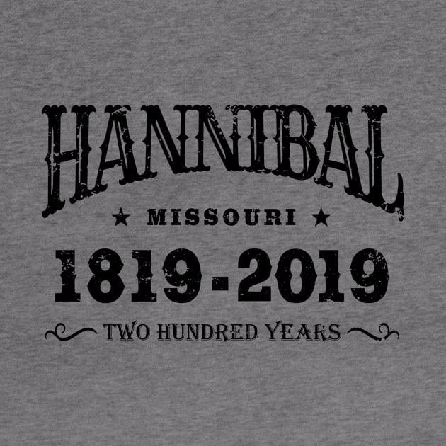 Hannibal Missouri 200 year Anniversary by SeattleDesignCompany